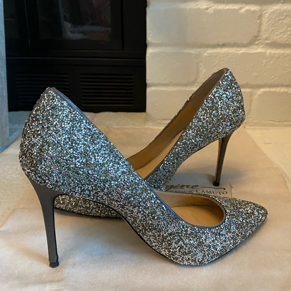 Vince Camuto Imagine Im-Olson Crystal Embellished Pumps